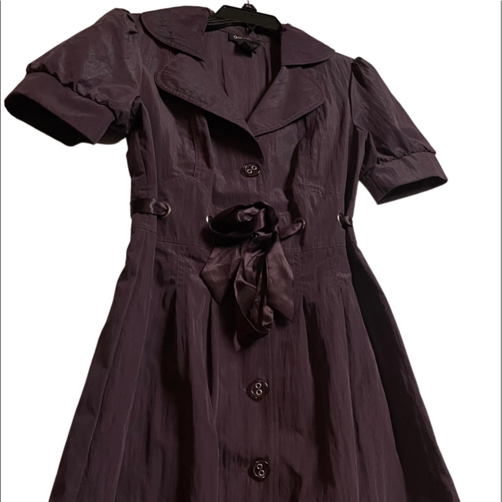 Odd’s n Even’s Dark Purple Balloon Bottom Dress Size 11